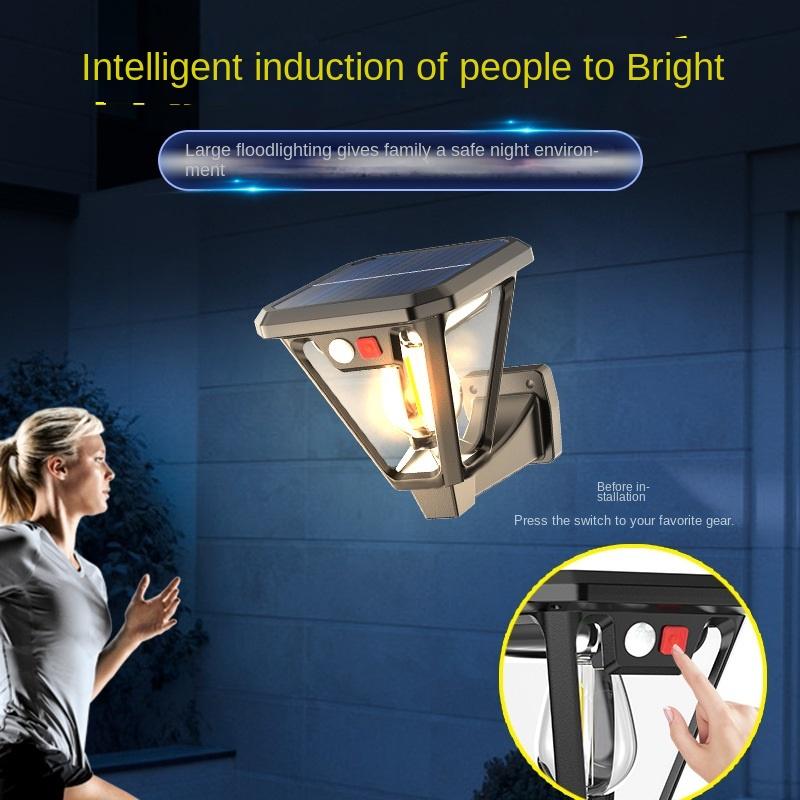 Солнечное освещение Уличные садовые светильники Настенные бра