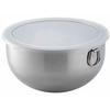 Shimomura Kihan 20cm Bowl with Lid [Made In Japan] Deep Storage Container for Food Preparation, Temporary Storage, Easy Mixing, Fermentation, Bread Ma