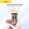 PISEN PD30W Dual-Port Mini Car Charger with Fast Charging USB Plug