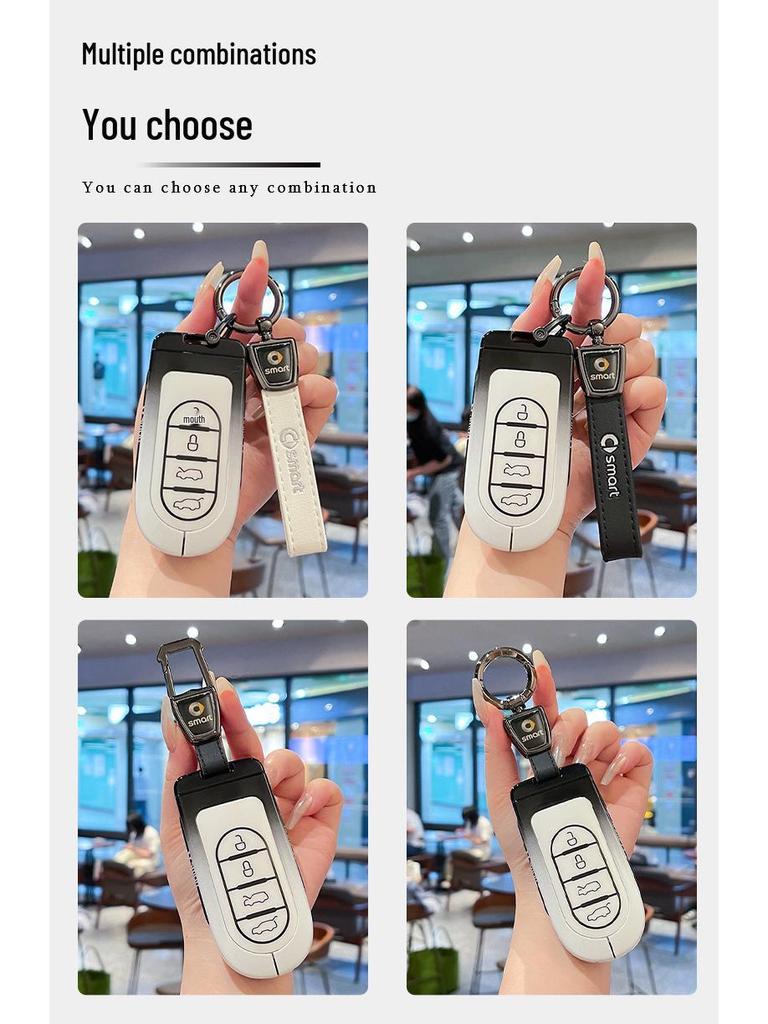 Compatible with 25 Smart Elf 5 key covers and 24 Mercedes-Benz Smart Elf 5 protective cases and clips.