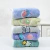 Baby Bath Towel Boys Girls Coral Velvet Cute Soft Absorbent Children Towels for Newborn Kids Washcloth Shower Face Towel 75x35cm