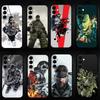 Чехол для телефона Metal Gear Solid для Samsung Galaxy A73/A72/A71/A70/A53/A52/A51/Других Мягкий черный корпус