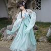 Оригинальный Hanfu Ci Fengque, шифоновый, с градиентом, вышитый, комплект с юбкой Хэцзы