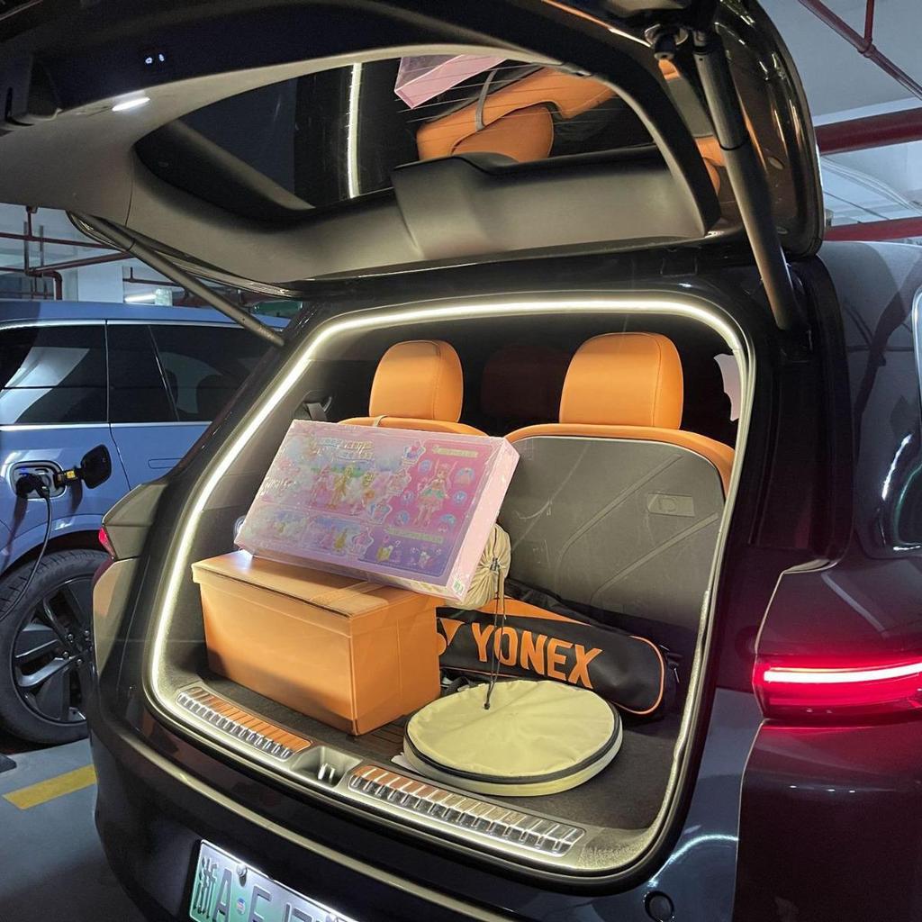 Светодиодная лента для подсветки багажника Geely Xingyue L для безразрушающей установки в моделях Xingyue, Boyue и Binyue