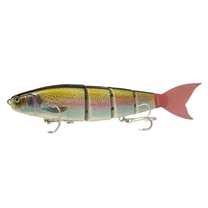 23cm 105g Floating Lure Wobblers 4 Sections Swimming Fishing Lure Jointed Fishing Lure Predators Bait