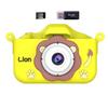 Children's Dual Lens Cartoon Digital Camera with Selfie, Video, Game, and Music Features
