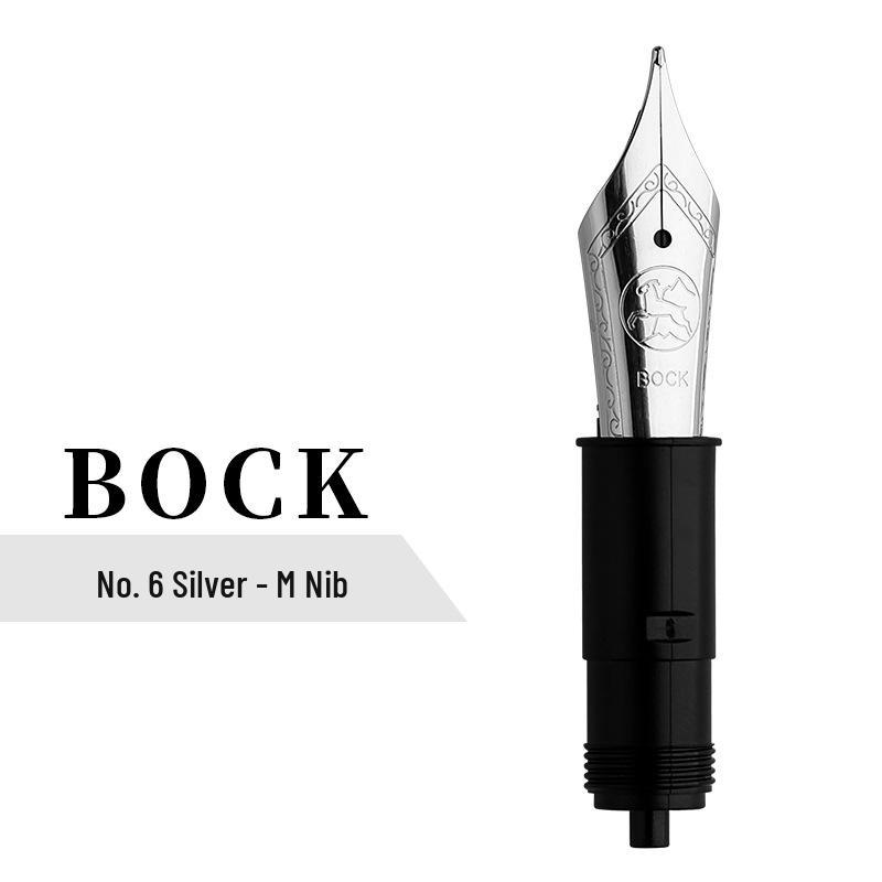 Немецкий набор ручек-перьевых ручек SCHMIDT Bock с позолоченным серебряным пером FH241/FH452
