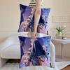 Virtual Singer A-Ados Pillowcase Invisible Zipper Silky Sofa Cushion Cover