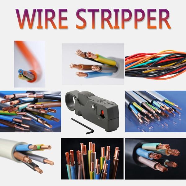 Автоматический инструмент для зачистки проводов, кабельный резак, плоскогубцы для зачистки, щипцы для зачистки с двойными лезвиями