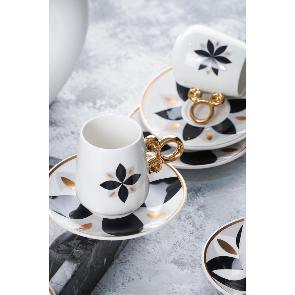 Набор из 6 кофейных чашек Maison - 90 мл