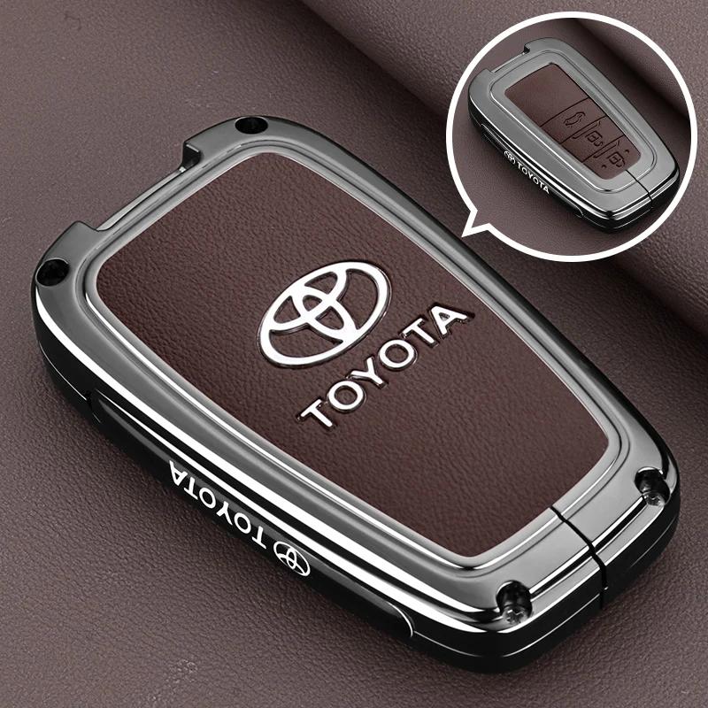 Suitable for 2024 Toyota Camry Key Set 19-24 Special Dual Engine Luxury Edition Car Metal Buckle Case for Men