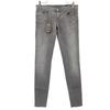 Unused Skinny Denim Pants Gray Women Used