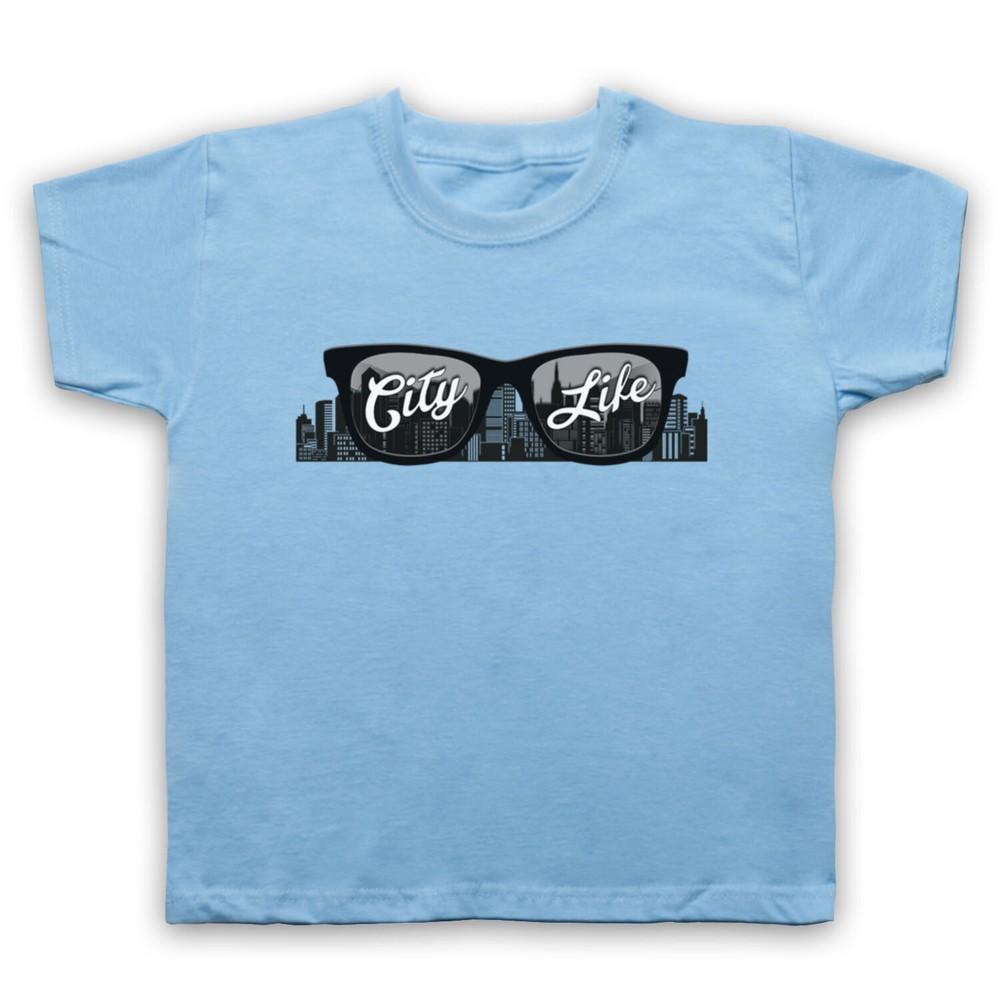 City Life Sunglasses Love Of The City Urban Hipster Kids Childs T-Shirt
