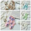 Plush Coral Velvet Socks Female Hosiery Sleeping Socks Casual Flower Pattern Socks  Women