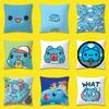 B-BugCat C-Capoo Чехол на декоративную подушку с кошкой Для 30x30см 40x40см 45x45см 50x50см 55x55см Квадратный чехол на диванную подушку