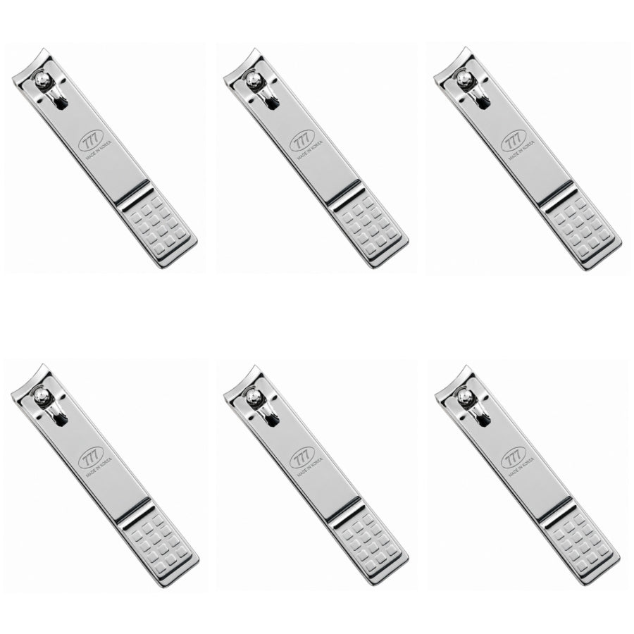 777 Three Seven Large Nail Toenail Clippers 2/4/6 Pieces Set CN21 Made in Korea