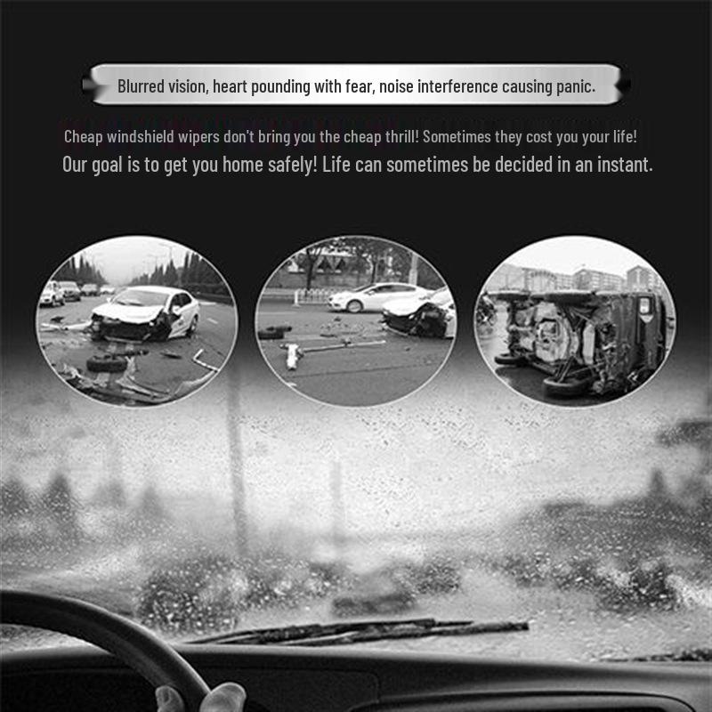 Премиальные бескаркасные дворники для Geely Haoyue – Подходят для лобового стекла, Совместимы с новыми и старыми моделями