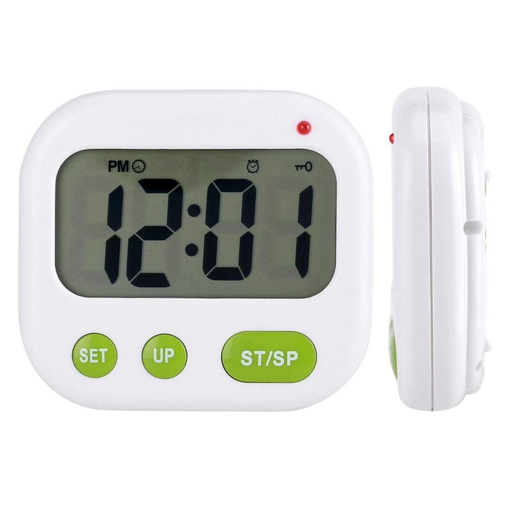 Digital Display Countdown Timer Glow-in-dark Digital Timer Vibration Alarm Clock  Home Gadget
