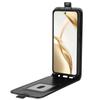 For Honor 200 5G Vertical Flip Case PU Leather Phone Cover Crazy Horse Texture