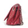 CHANEL CC Mark Lipstick Double Chain Crossbody Flap Bag Shoulder Bag Red/pink