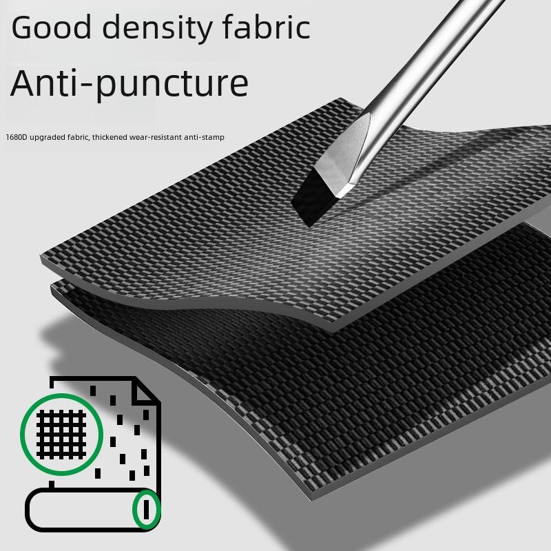 Сумка для инструментов из прочного водонепроницаемого брезента: Прочное, износостойкое, многофункциональное портативное ручное хранилище для электриков
