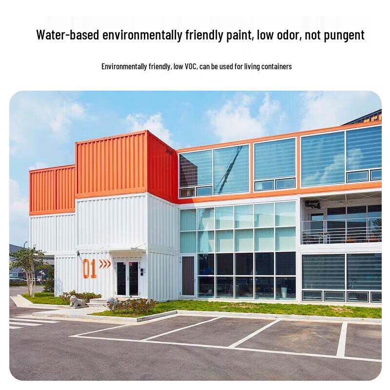 CARPOLY Water-Based Rust-Free Metal Paint for Roof & Factory Renovation