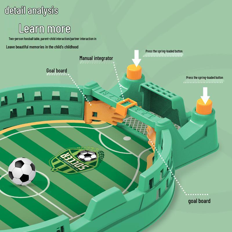 Children's Table Football Battle Game: Interactive Educational Toy for Boys, Ages 3-6