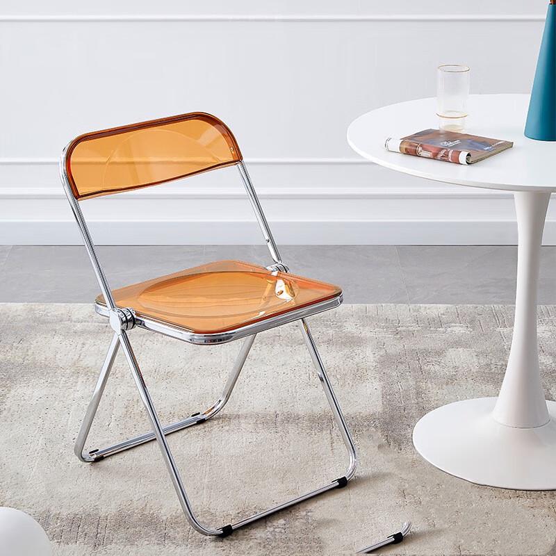 Transparent Acrylic Folding Chair