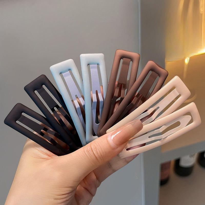 6 шт. Серия цветов Моранди Заколка-клипса BB Практичная Универсальная Заколка-клипса для Девочек Короткие Волосы Универсальная Краевая Клипса для Аксессуаров для Волос