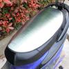 Motorcycle Seat Cushion Pad Non Slip Aluminum Film Heat Insulation Cover Protector for Summer