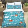 Cartoon HANGYODON Bedding Set 1 Duvet Cover 2 Pillowcases Adult Children Luxury Gift Q-1