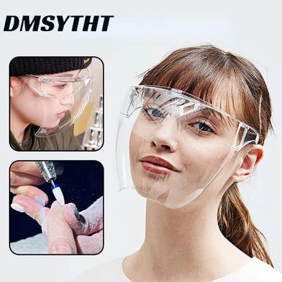 Защитные очки-щиток прозрачные противотуманные противобрызговые защитные маски закрывающие все лицо безопасность мужские женские очки