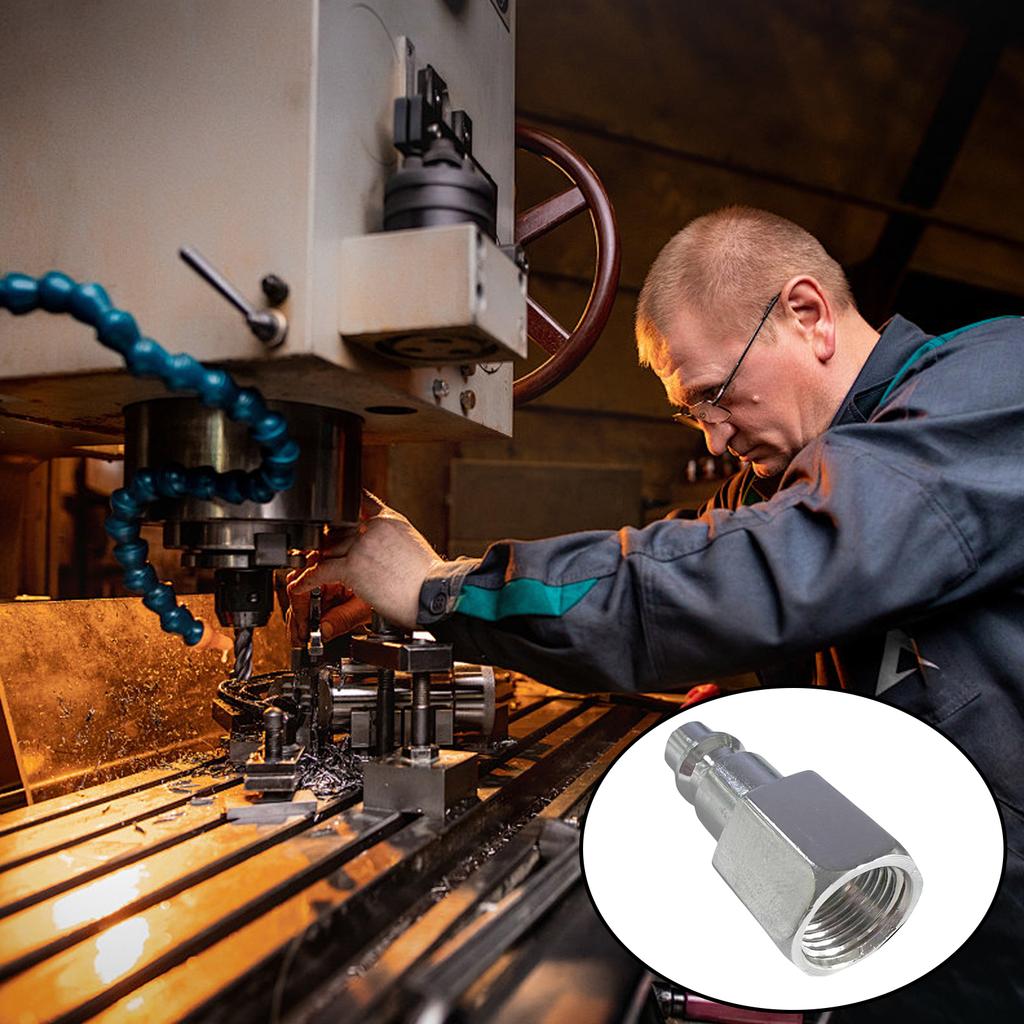 1/4inch NPT Quick Coupler Air Compressor Connector Pneumatic Fitting Air Line Hose Fitting Quick Coupling Connector