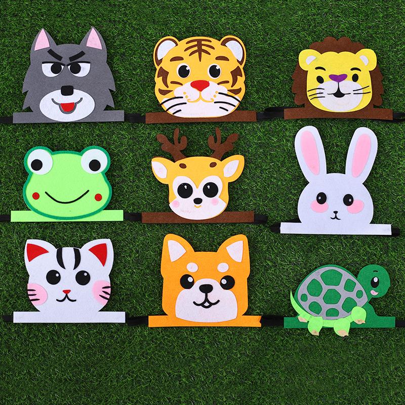 Маска для вечеринки на день рождения, товары для вечеринки, бумажные пенопластовые маски животных, мультяшный детский костюм для вечеринки, маска в стиле зоопарка и джунглей, декор для вечеринки