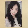 [USED] Girls' Generation Taeyeon TAEYEON Tense Korean Random Selfie Trading Card White