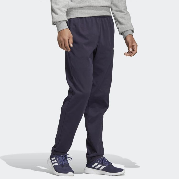 adidas Обычные трикотажные спортивные брюки Essentials Мужские брюки синие DU0377