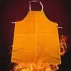 1 PC Washable Heat Insulation Cowhide Leather Welding Apron Soldering Protective Clothing Blacksmith