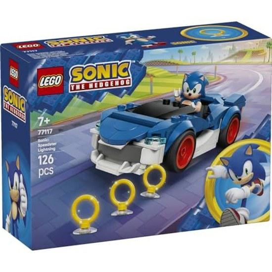 LEGO Соник Хеджхог Звезда Скорости Молния Игрушка Подарок на День Рождения Кубики Мальчики Девочки Дети 7 Лет 8 9 Начальная Школа Игра Ролевая Игра 77117