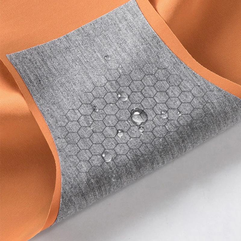 Shapewear Women Panties Tummy Control Underwear Seamless Ice Silk High Waist Sexy Slimming