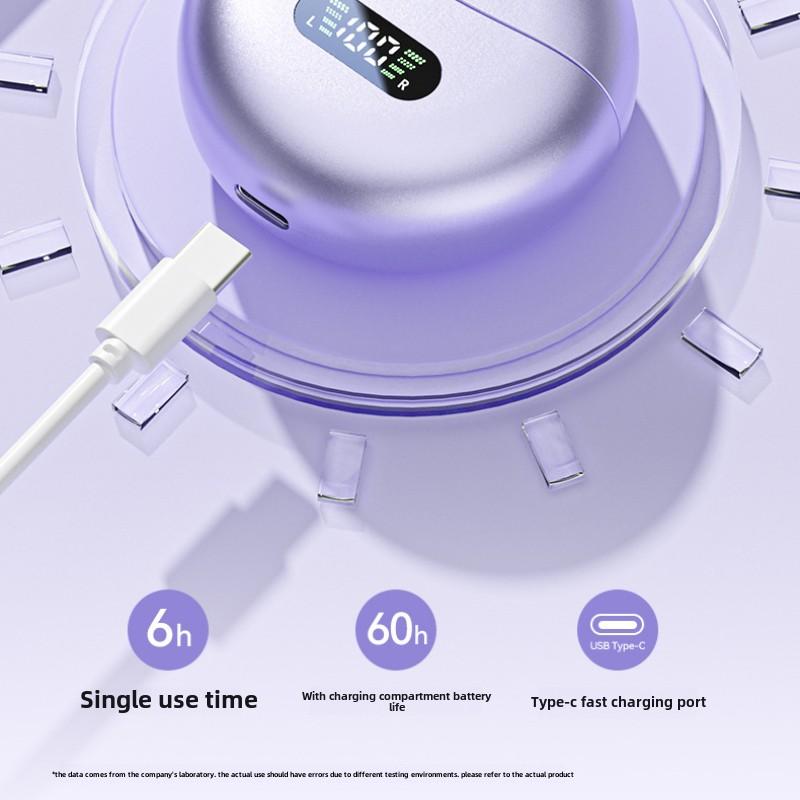 Новая открытая беспроводная Bluetooth-гарнитура с клипсой Air Bone Conduction, сверхдолгий срок службы и высокое качество звука