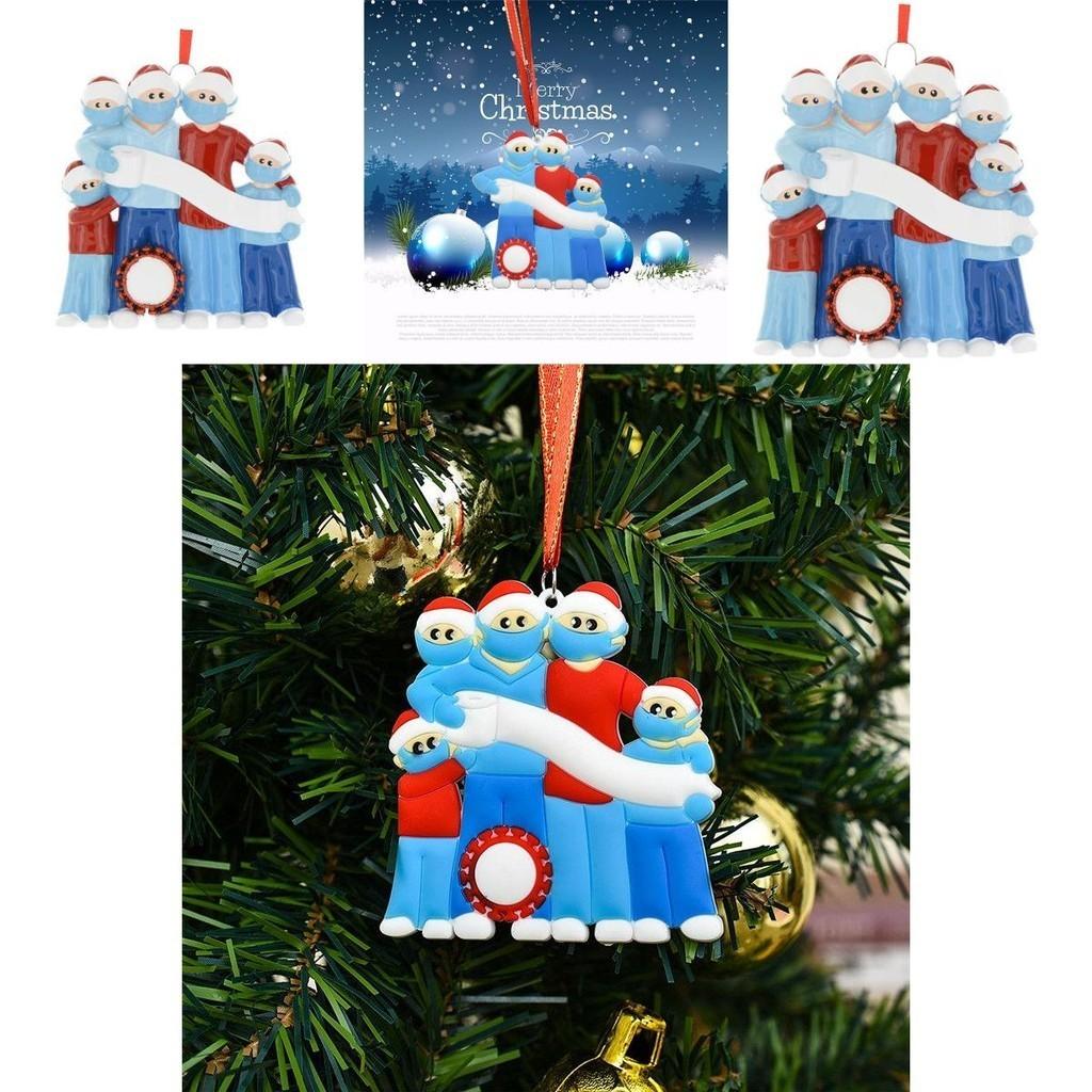 Diy Family Name Personalized 2020 Christmas Tree Hanging Ornament For Unique Holiday Decor
