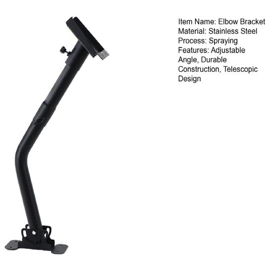 Регулируемый уголковый кронштейн Starlink для настенного крепления антенны 3-го поколения с телескопическим кронштейном. Антикоррозийный, ветрозащитный, водонепроницаемый.