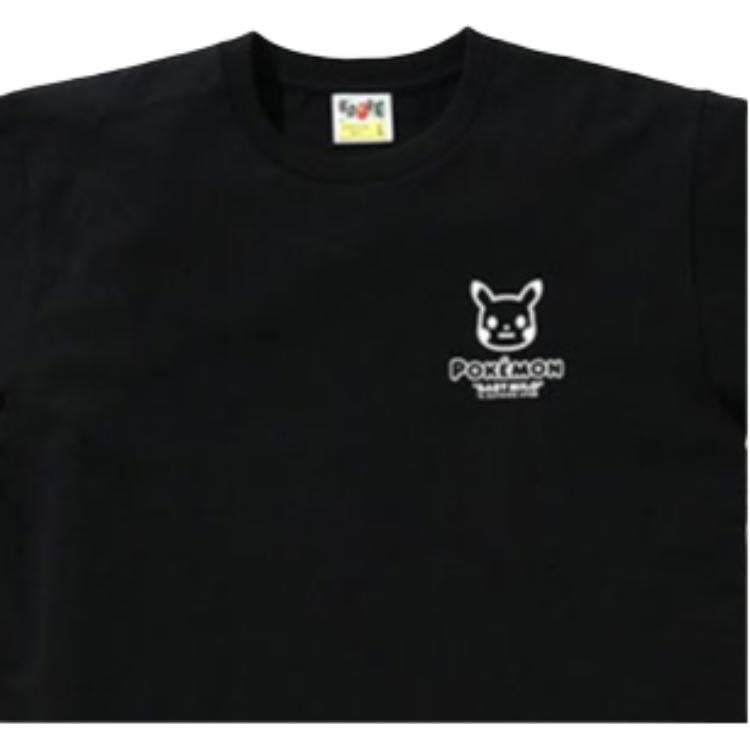 A BATHING APE x Pokemon Ape Head T Shirt Unisex 2G73-110-927