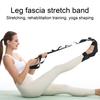 Yoga Stretching Strap with Loop Adjustable Foot Calf Stretcher Band Men Women Home Workout Exercise Physical Therapy Resistance Band