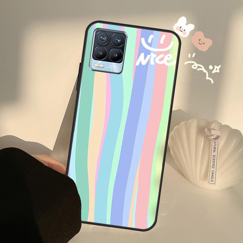 Радужный Милый Мультяшный Чехол Для Realme GT7 Pro GT6 C65 C67 C61 C53 C55 C51 C25 C63 C71 C75 11 12 13 14 15 Pro Plus