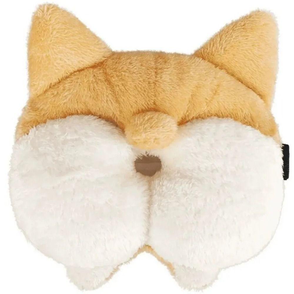 Plush Corgi Tissue Box Tissue Holder Paper Napkin Case Cute Corgi Ass Tissue Box For Car Seat