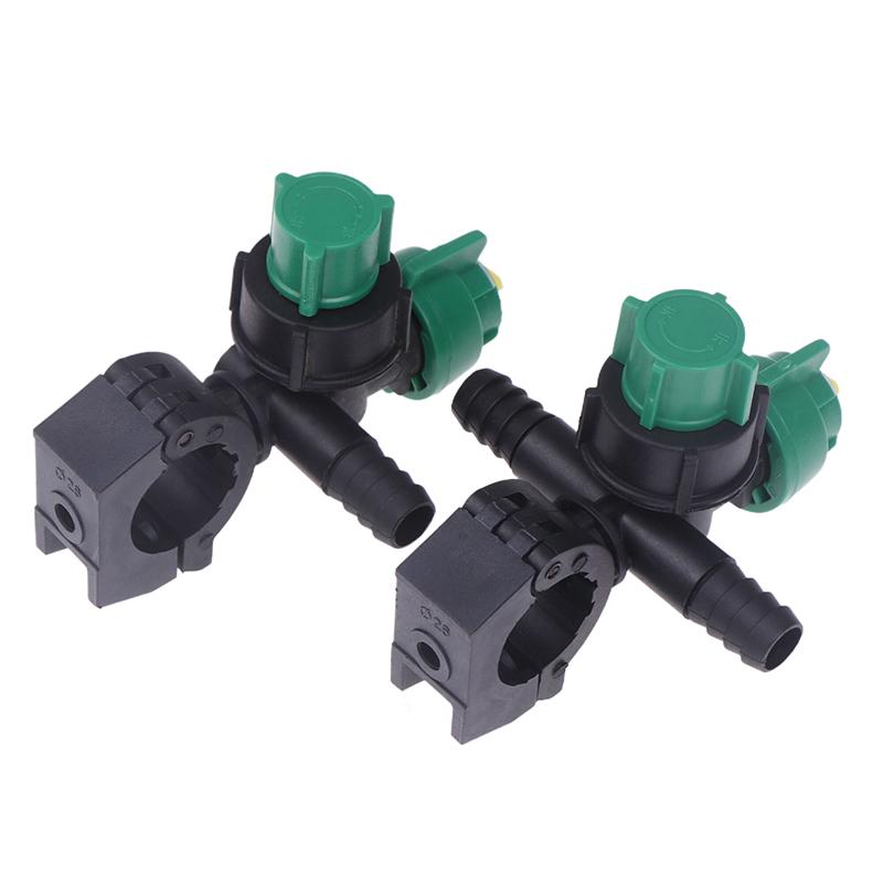 1Pc External Thread Agricultural Sprayer Fan Shaped Adjustable Nozzle For Garden Irrigation Tubing