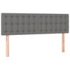 Headboards Dark Grey 144 x 5 x 78 88 cm Fabric