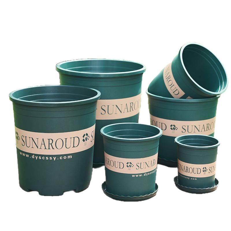 Large Thickened Resin Flower Pot for Balcony or Patio
