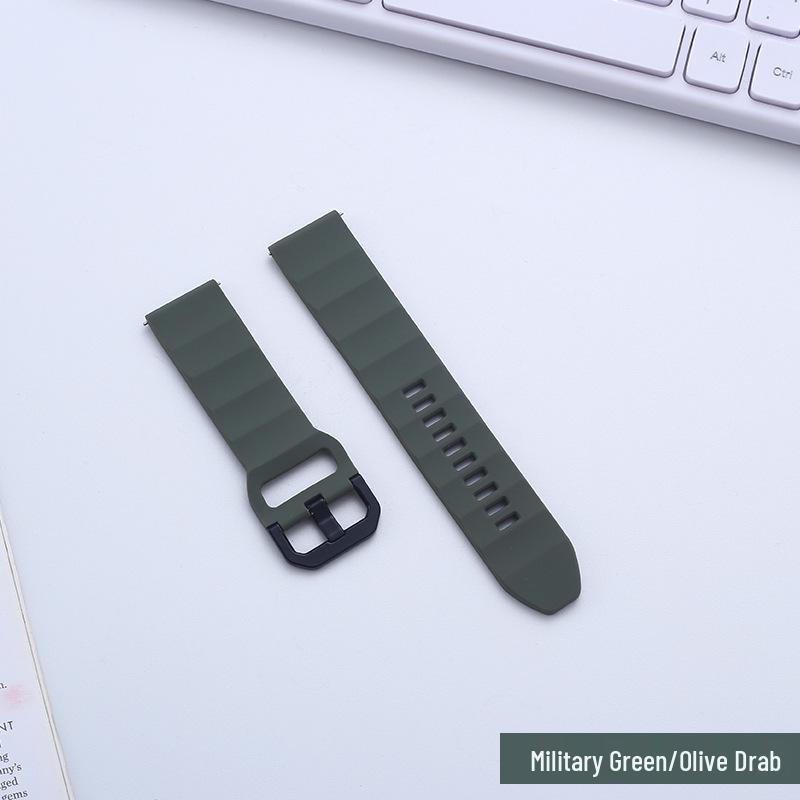 22-мм силиконовый ремешок для часов с быстрой заменой для Samsung и Huawei Wave Motion